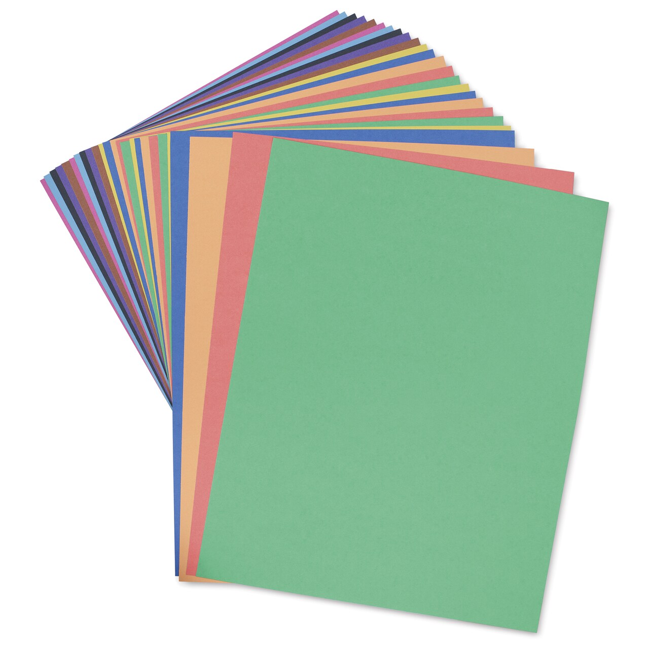 Pacon Railroad Board - 22" x 28" x 4 Ply, Assorted, 25 Sheets